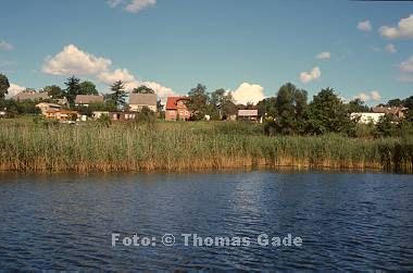 August 1996. Mecklenburg-Vorpommern. Feldberger Seengebiet. Carwitz. Dreetzsee.